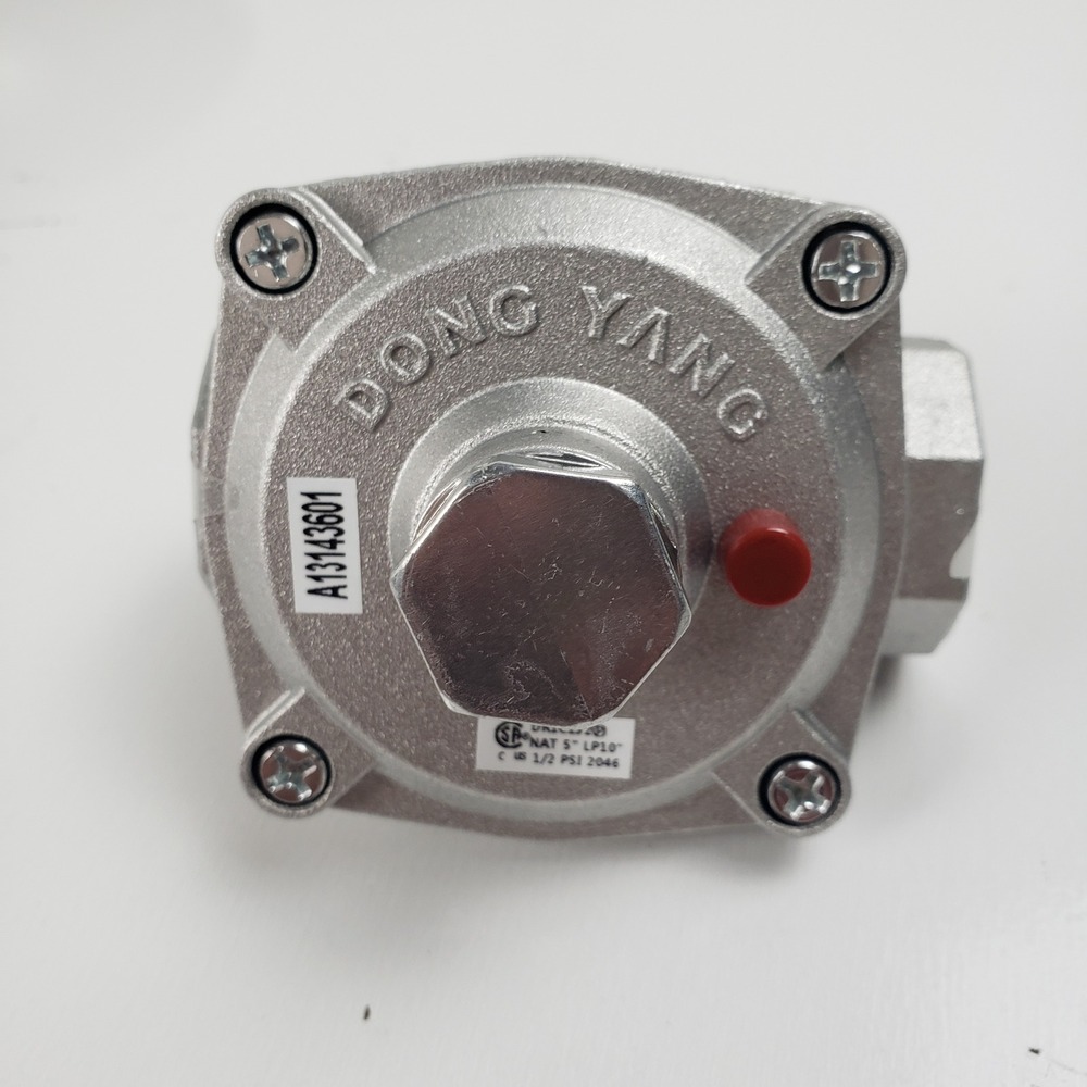 Dong Yang A13143601 Gas Pressure Regulator NAT 5 LP10 1/2 PSI CSA Certified